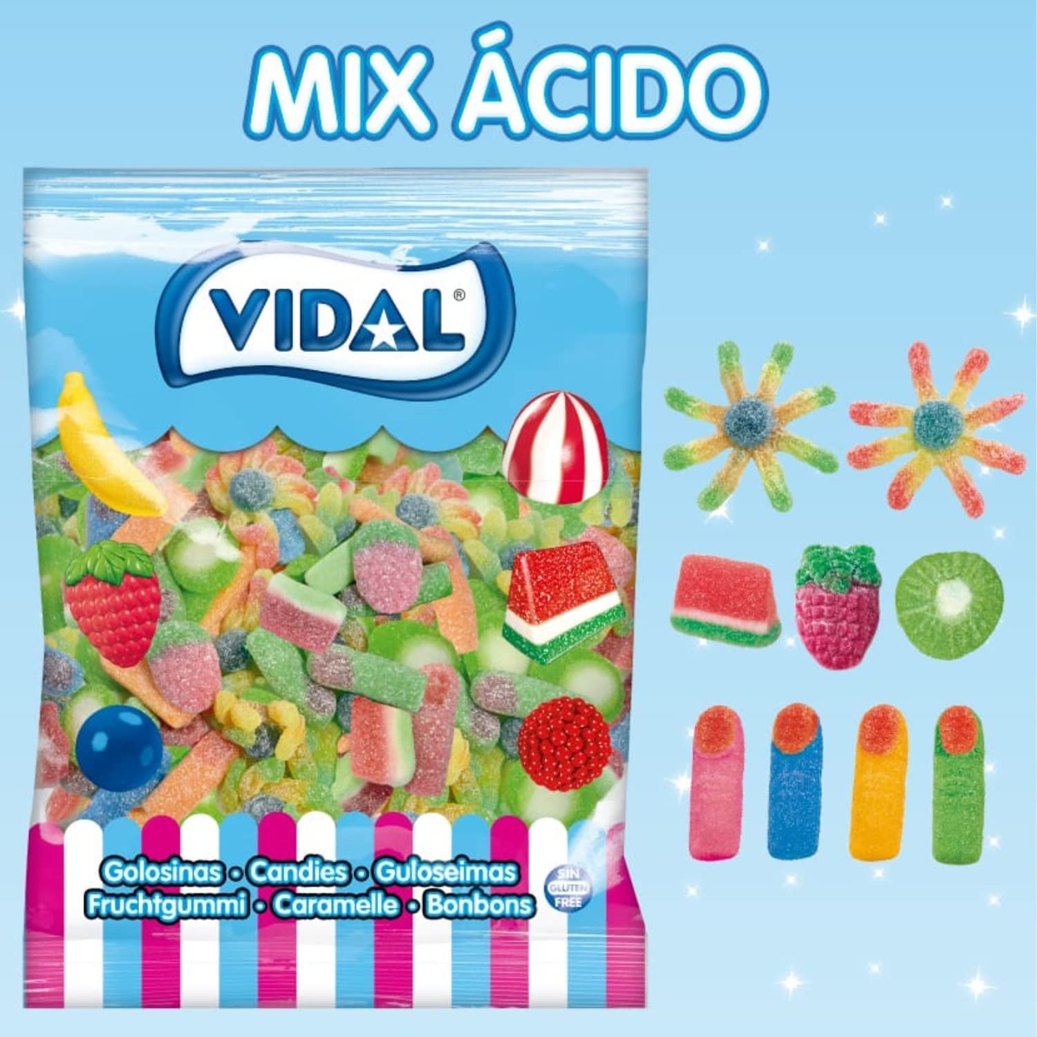 MIX ACIDO VIDAL 100G #PICA