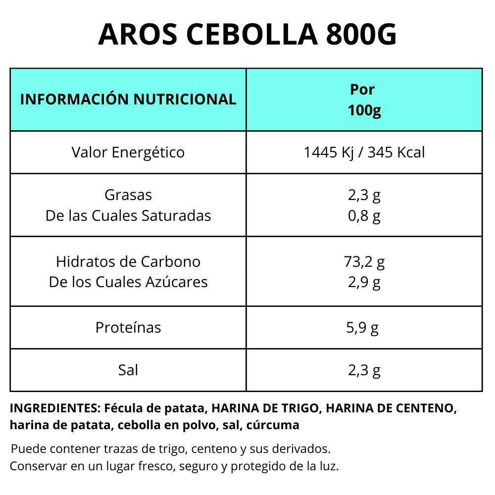 AROS CEBOLLA 100G