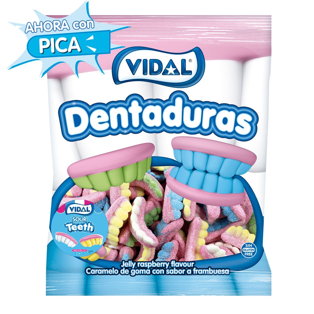 DENTADURAS PICA VIDAL 100G #PICA