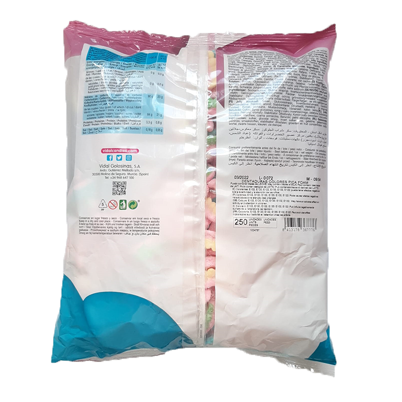 DENTADURAS PICA VIDAL 100G #PICA