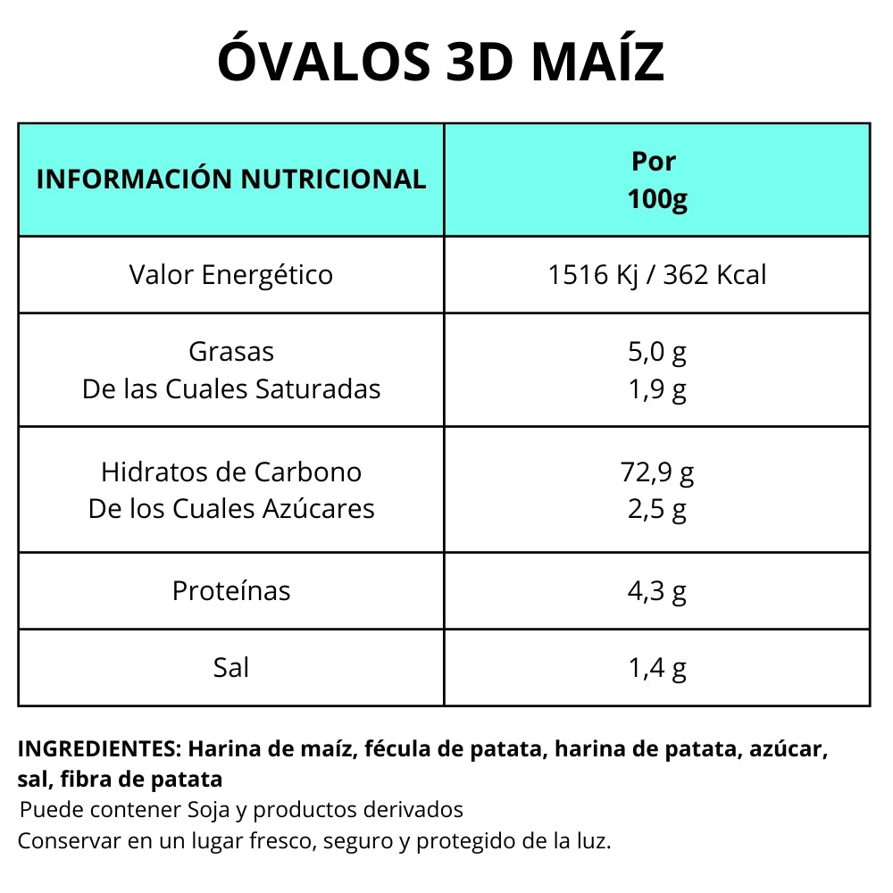 ÓVALOS MAÍZ 100G