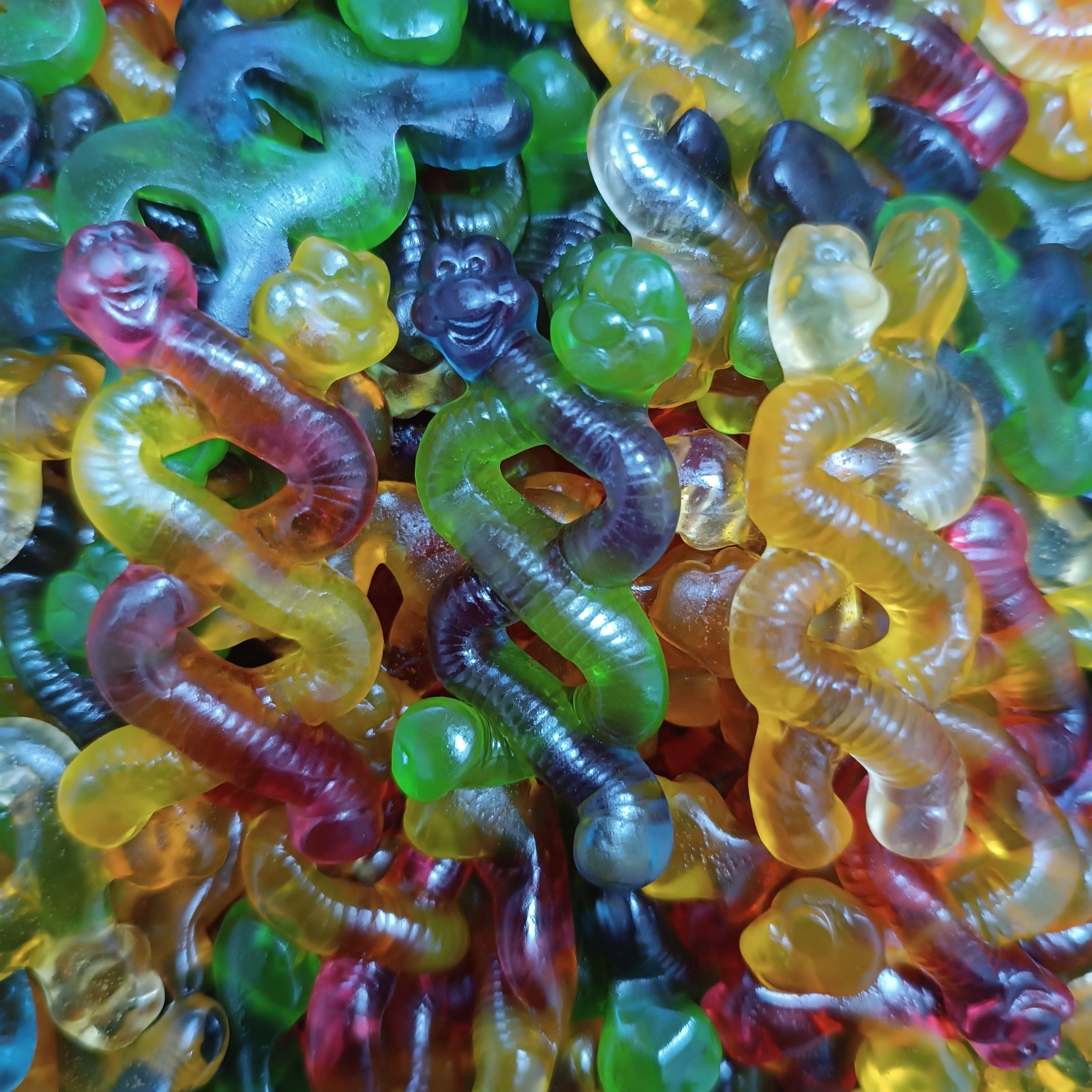 GUSANO TWIST DOBLE SABOR TROLLI 100G #BRILLO